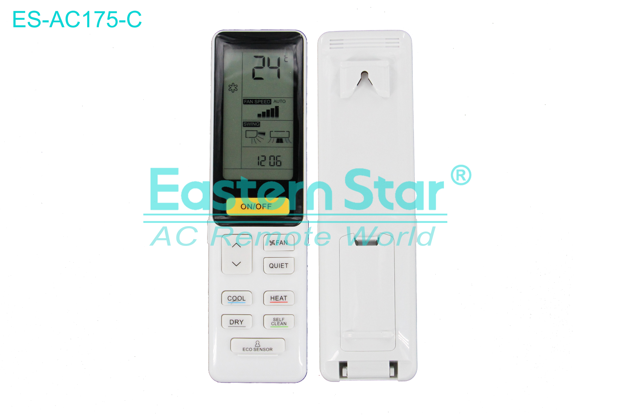 ES-AC175-C High Quality China Remote AC Remote for Haier Air Conditioner Remote A/C 26 keys