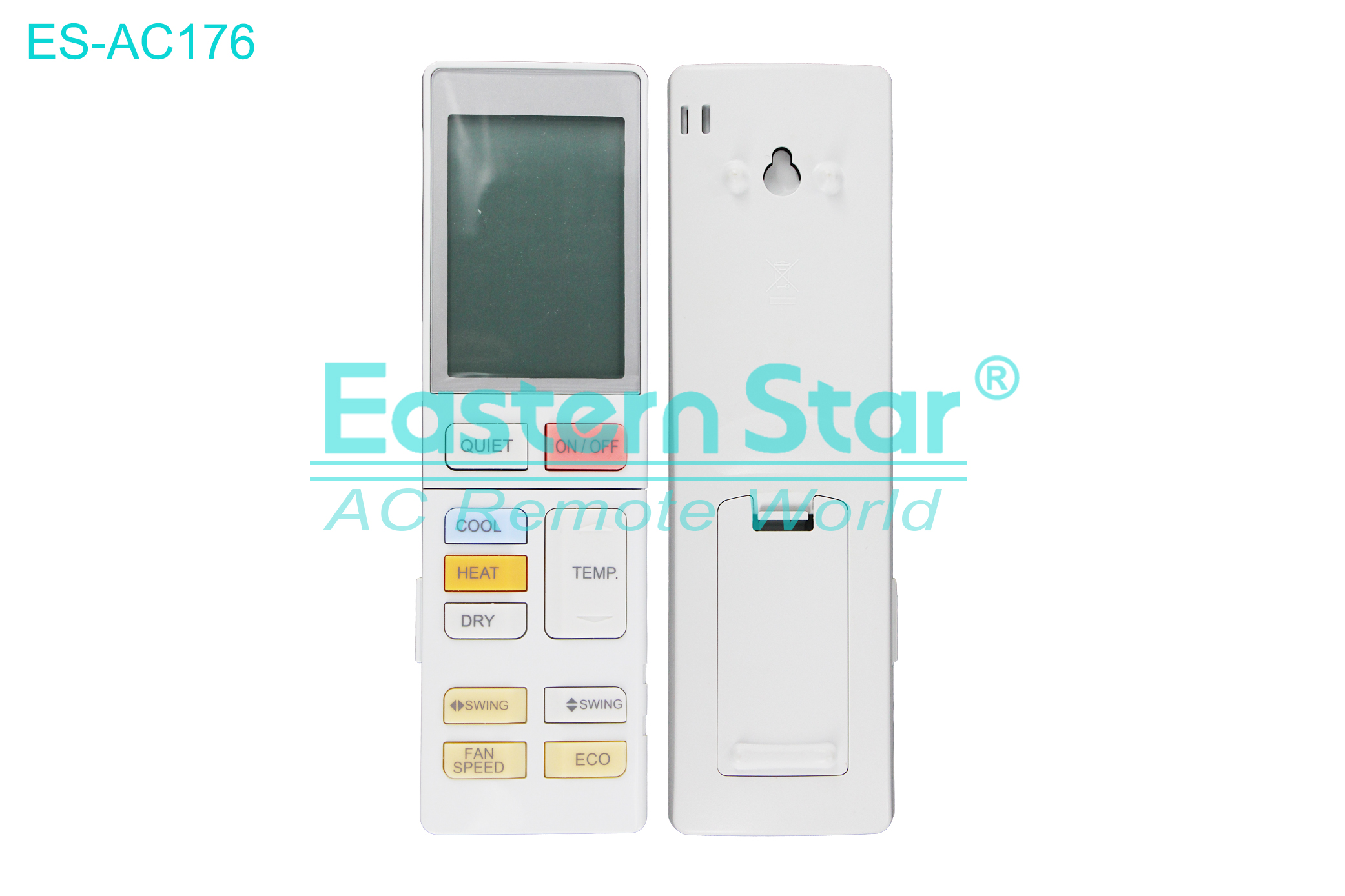 ES-AC176 High Quality China Remote AC Remote for Haier Air Conditioner Remote A/C 31 keys