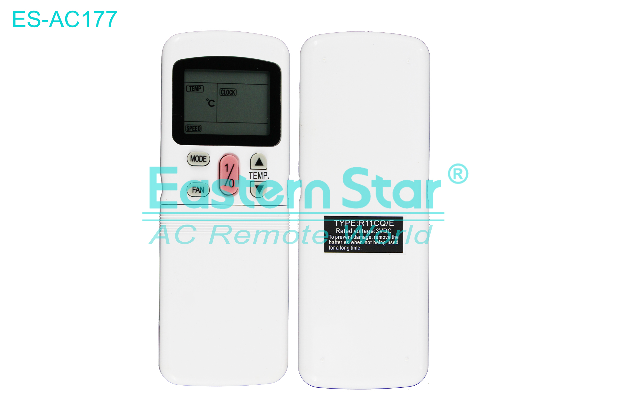 ES-AC177 High Quality China Remote AC Remote for Blue star Air Conditioner Remote A/C 15 keys