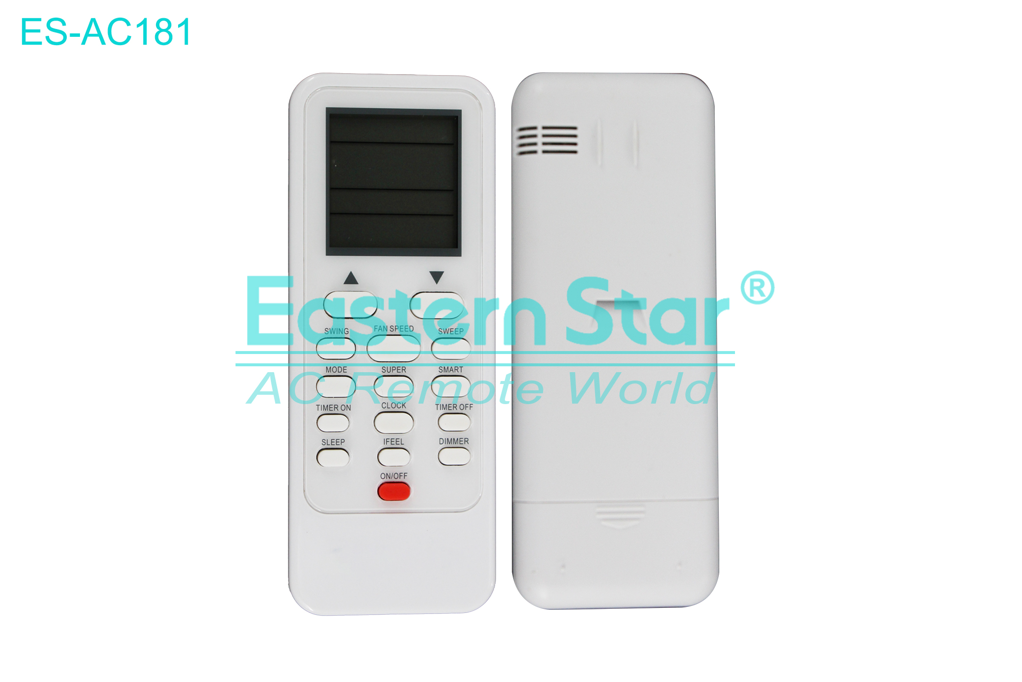 ES-AC181 High Quality China Remote AC Remote for Westpoint Air Conditioner Remote A/C 15 keys