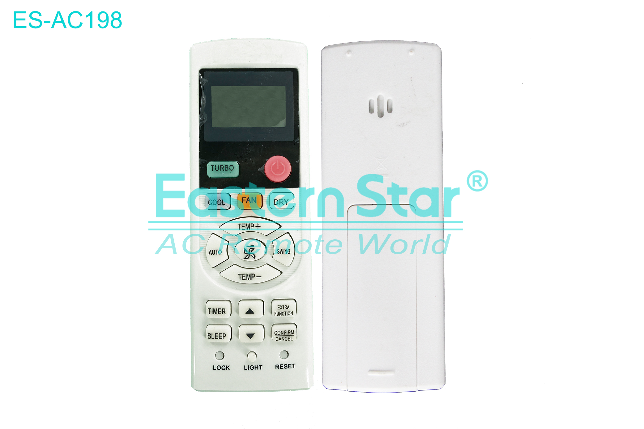 ES-AC198 High Quality China Remote AC Remote for Haier Air Conditioner Remote A/C 19 keys