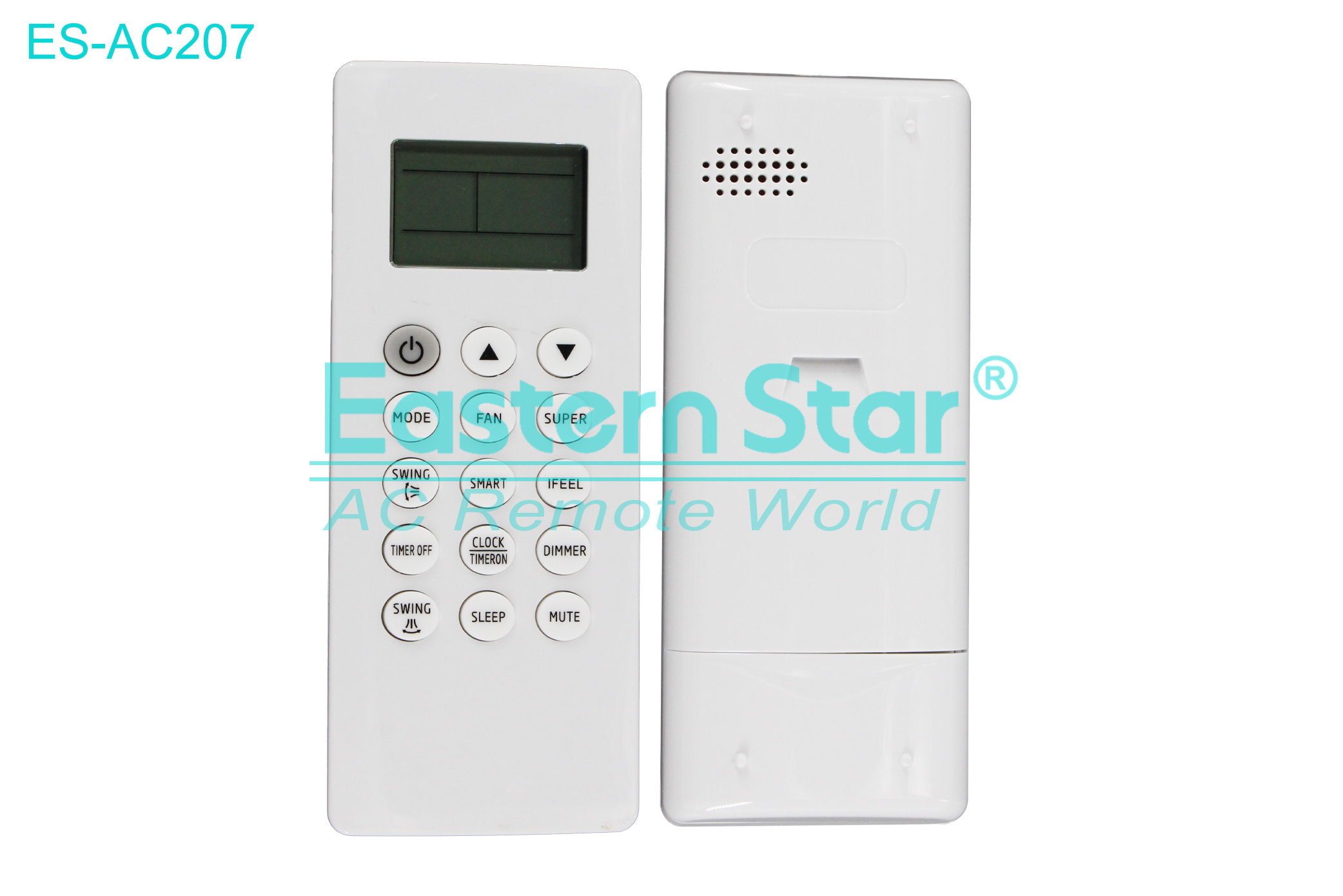 ES-AC207 High Quality China Remote AC Remote for Beko Air Conditioner Remote A/C 15 keys