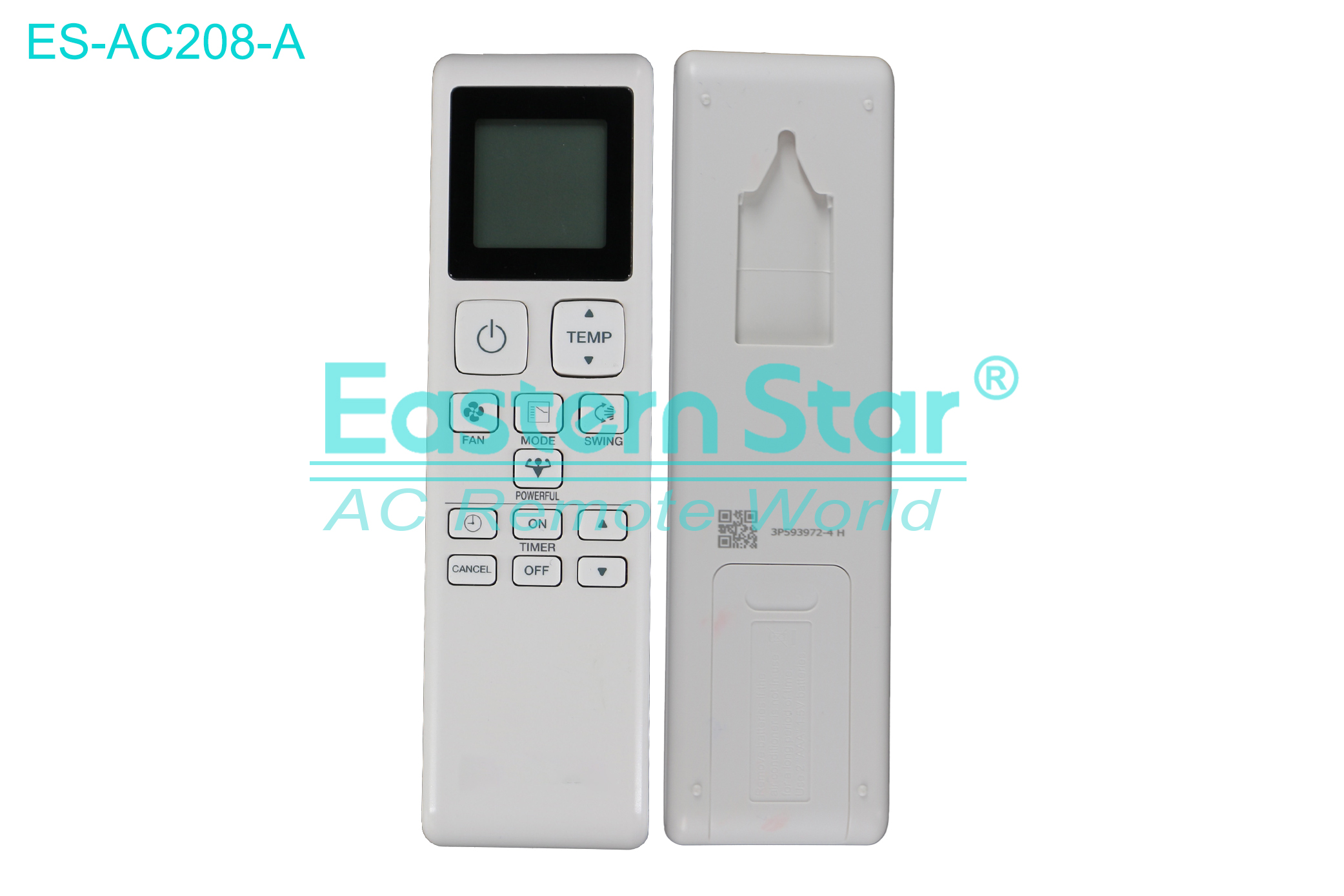 ES-AC208-A High Quality China Remote AC Remote for Daikin Air Conditioner Remote A/C 13 keys