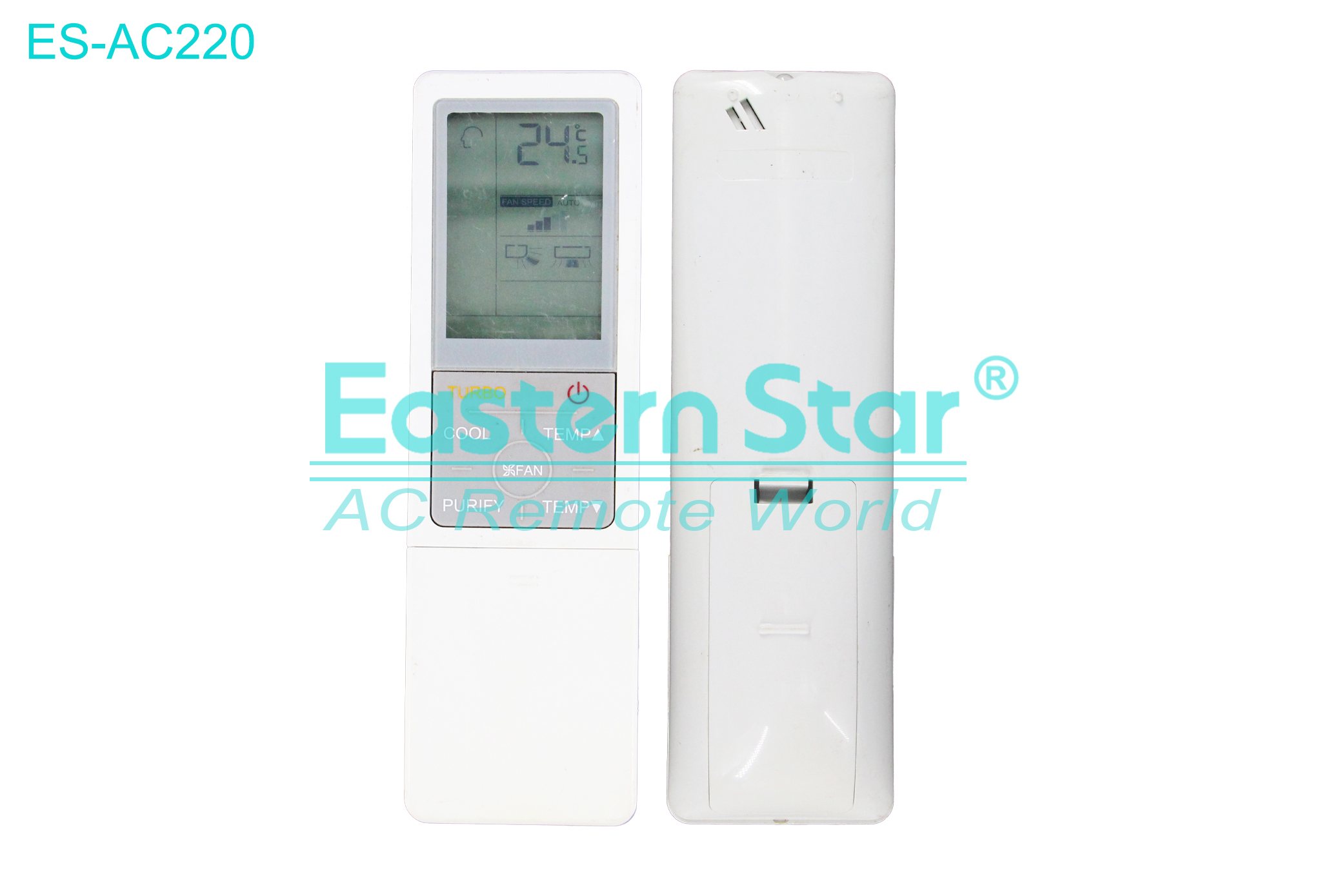 ES-AC220 High Quality China Remote AC Remote for Haier Air Conditioner Remote A/C 22 keys