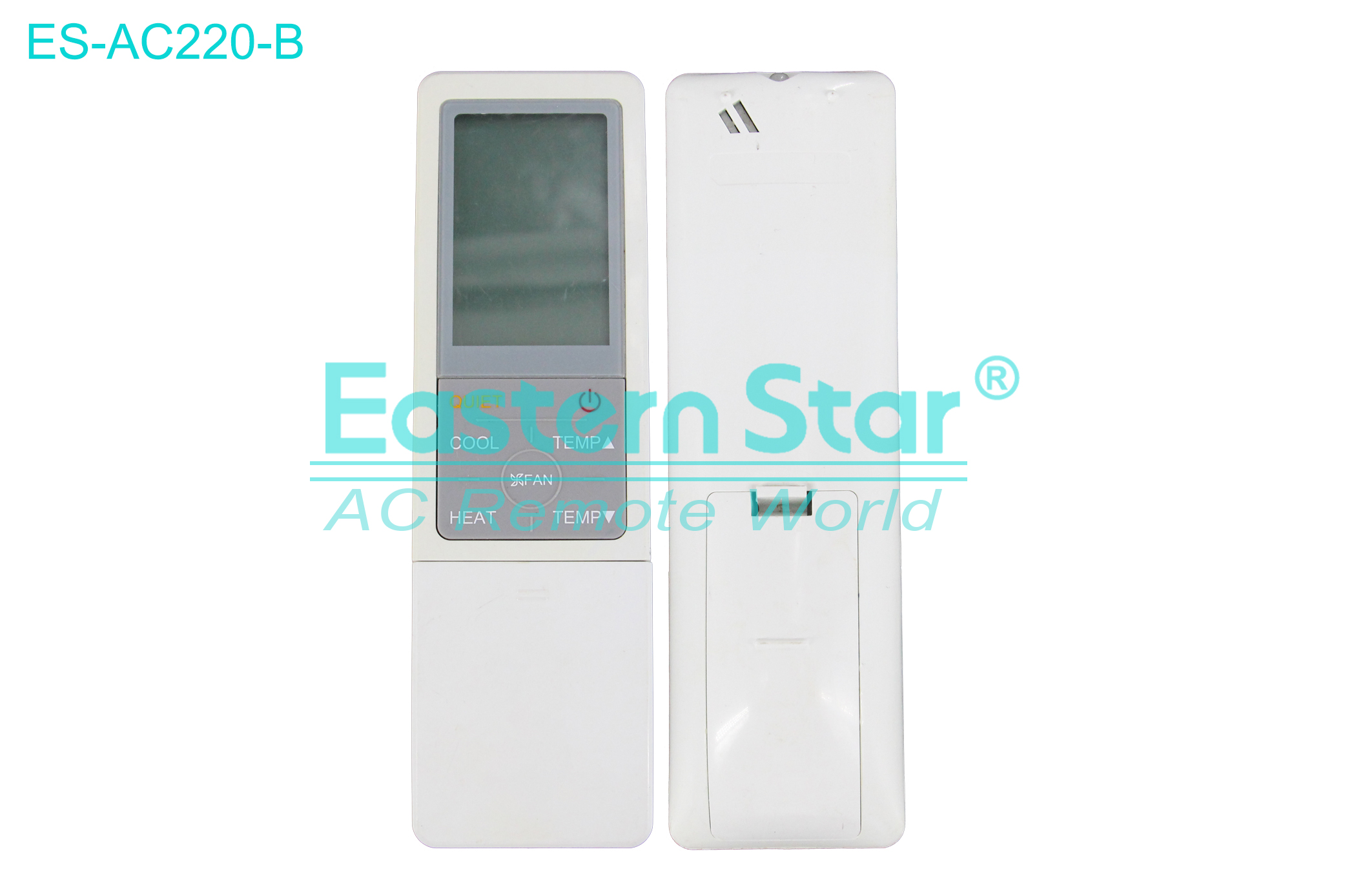 ES-AC220-B High Quality China Remote AC Remote for Ge Air Conditioner Remote A/C 22 keys