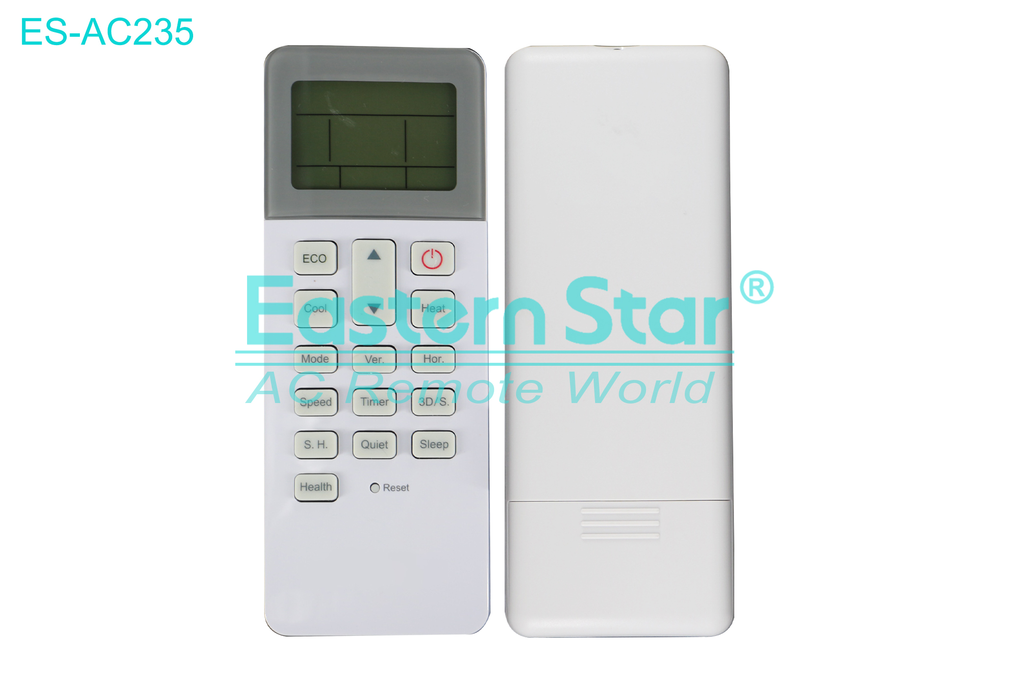 ES-AC235 High Quality China Remote AC Remote for Shivaki/Fujiaire Air Conditioner Remote A/C 17 keys