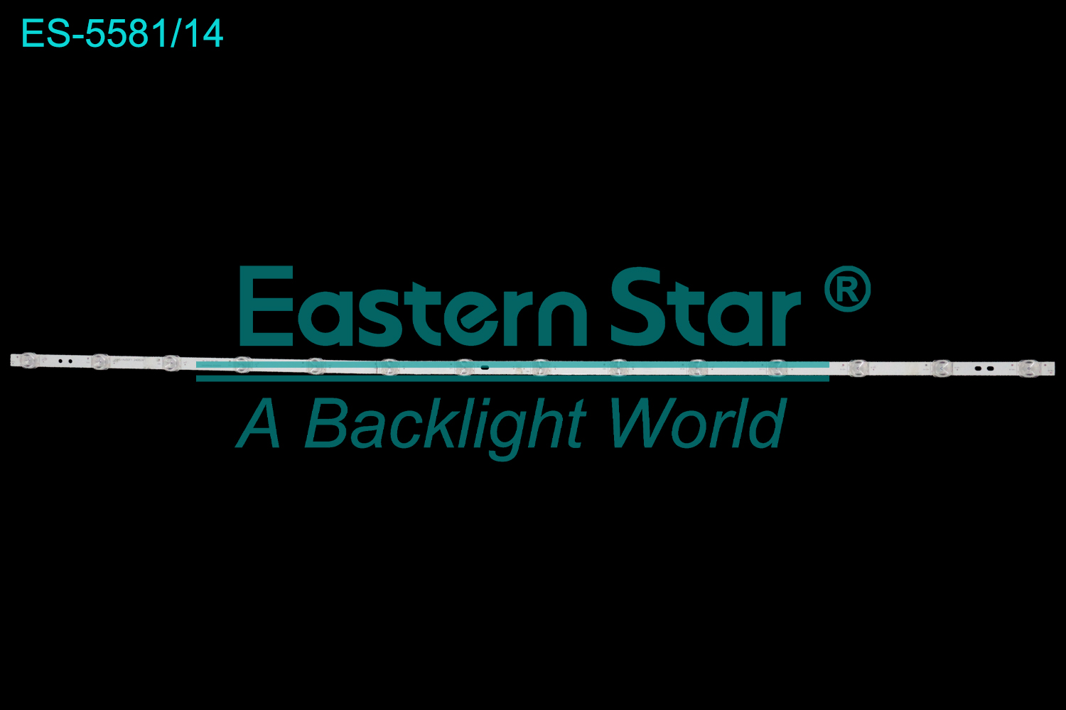 ES-5581 LED TV Backlight use for 50" HS-HJ50F1 240624  LED BACKLIGHT STRIP(/)