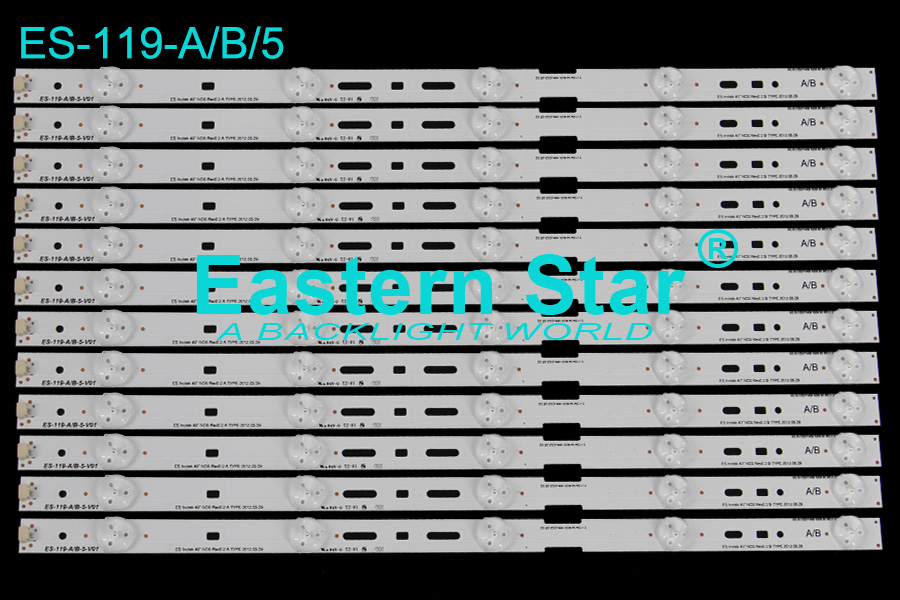ES-119 TV Backlight use for Sony 40'' 2012SONY40A/B 3228 05 REV1.0 led backlight strips (12)
