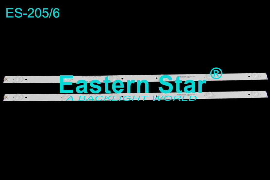 ES-205=ES-121 Backlight bar use for 32''  Condor TV LB-C320X14-E12-L-G2-ZM1/GDCH32LB09_LED3030 led backlight strips(3)