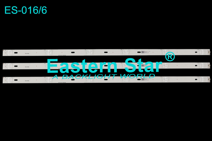 ES-016 TV light Bar use for Toshiba 32'' 6LEDs ASP.D32-6S1P-2835-05A led backlight strips (3)