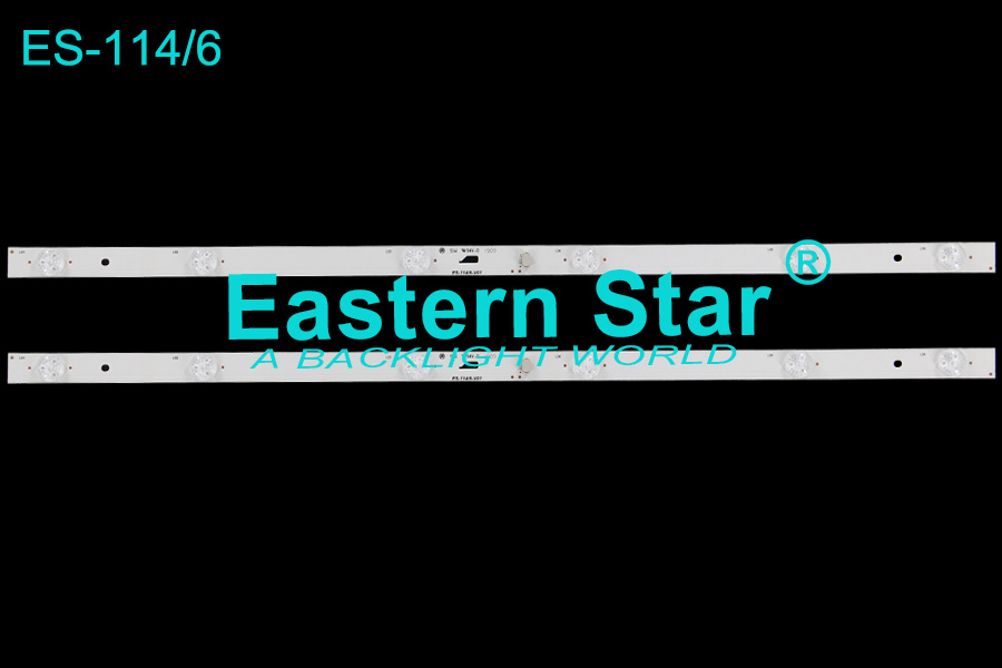 ES-114 =ES-373 TV Backlight use for Micromax / Onvo 32'' 6LEDs JL.D32061330-004AS-M led backlight strips (2) LVW320CSDX