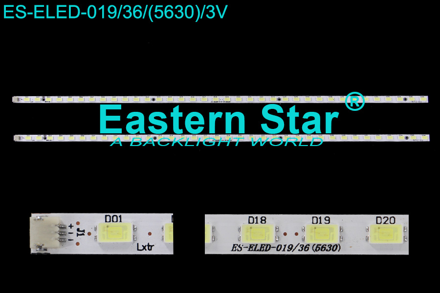 ES-ELED-019 ELED/EDGE TV backlight use for Beko/Arcelik 32'' 36LEDs BEKO-ARCELIC LED 36 AD.WT-31T12001-MXDX-X1-061-5419 led backlight strips(2)