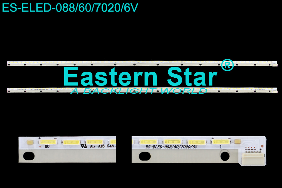 ES-ELED-088 ELED/EDGE TV Backlight use for Vestel 42''TV 60 LEDs  42inch SNB 7020PKG 60EA Rev0.6 131220 led backlight strips