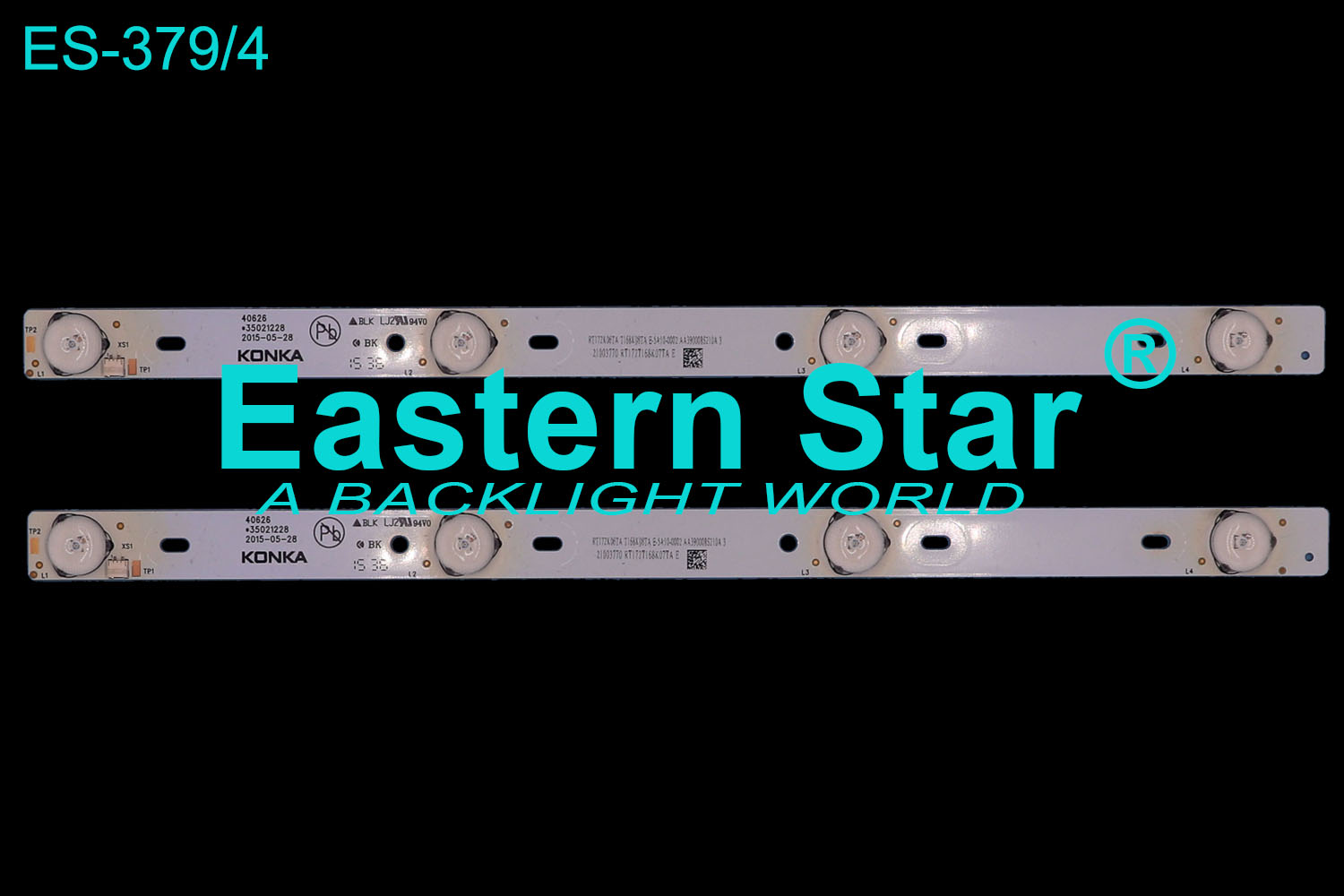 ES-379 LED TV Backlight 40'' use for Konka 40626*35021228 2015-05-28 LED STRIPS(6)