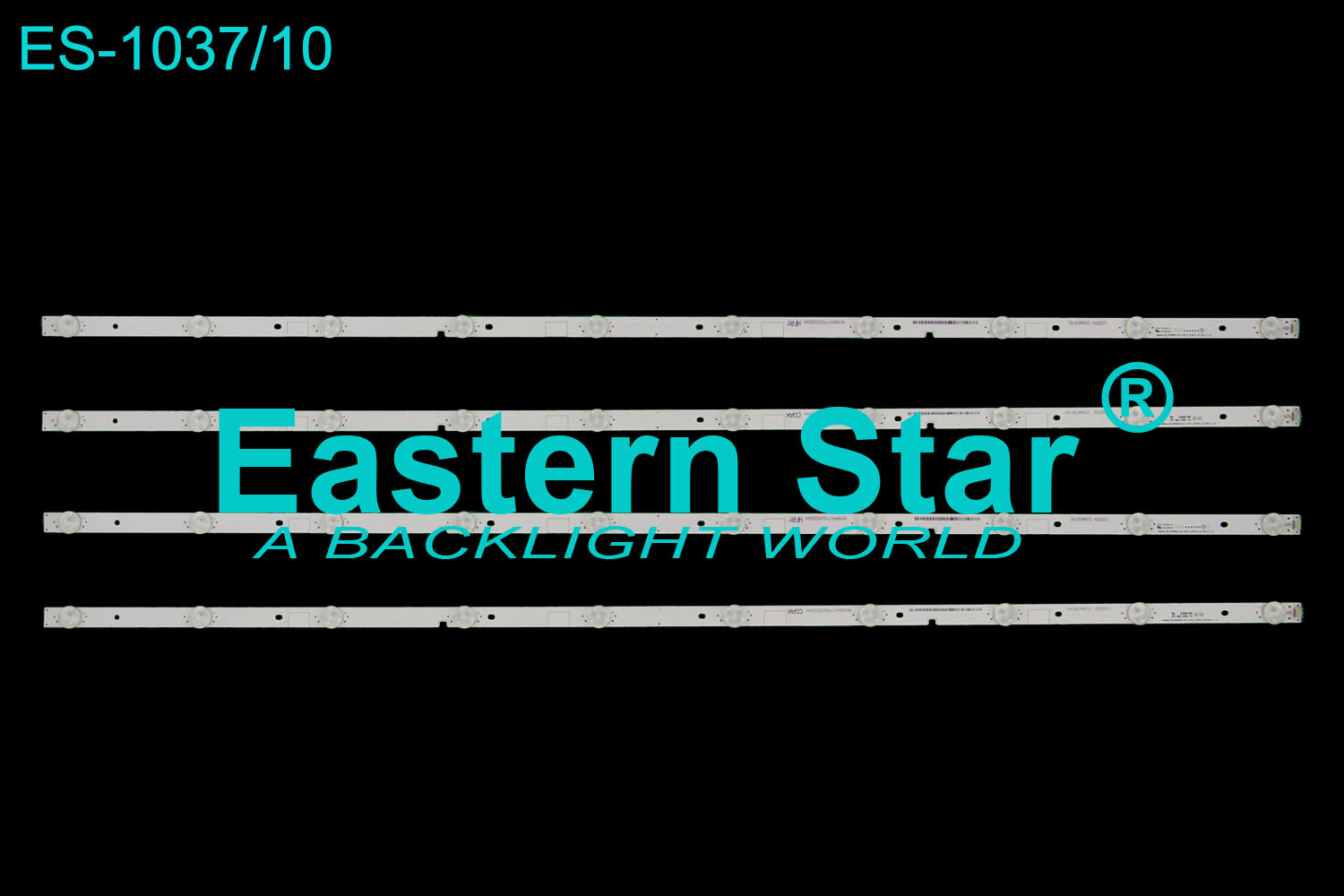 ES-1037 LED TV Backlight use for Hisense 49'' 10LEDs HD490DU-E31_4X10_1313FCA_V0 2015_11_21 led strips (4) LED49K300U/LED49EC520UA