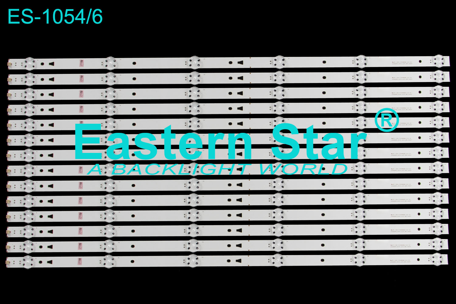 ES-1054 LED TV Backlight use for Hisense 65'' SVH650A53_REV01_6LED_UBH_160627 LED STRIPS(14)