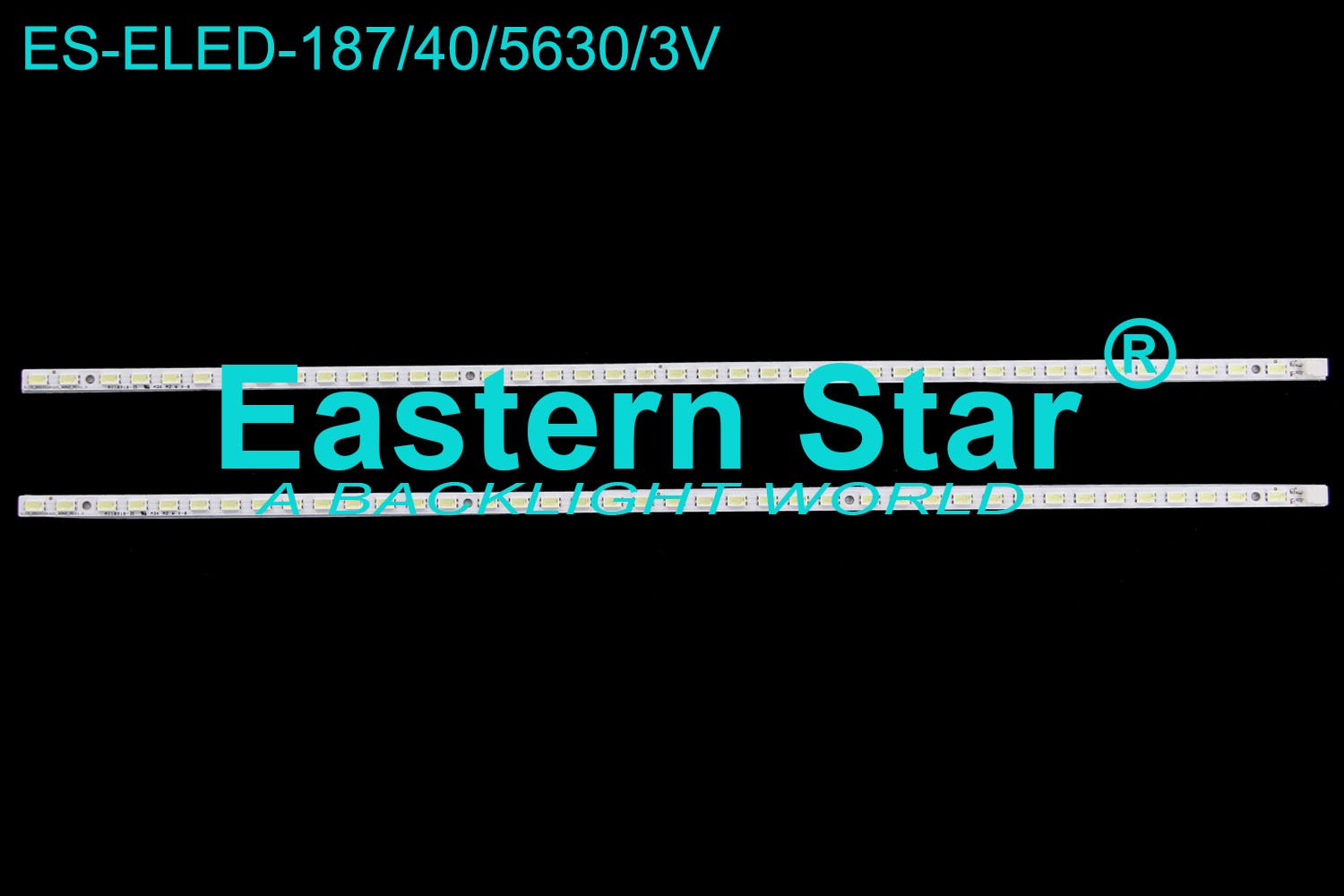 ES-ELED-187 ELED/EDGE TV backlight use for Skyworth /Pluto 32'' 40LEDs SLED2011CSR32040N2REV1.0 LED STRIPS(2)